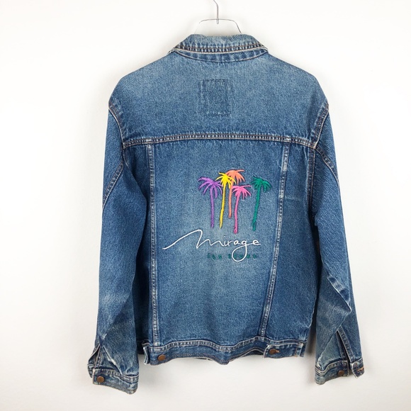 Vintage Other - Vintage Mirage Vegas Casino Denim Jean Jacket (S)